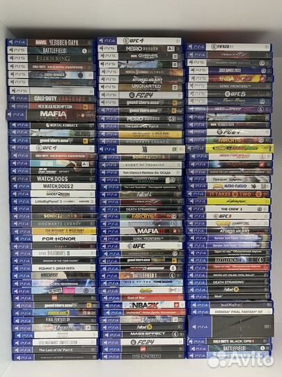 Диски PS4/PS5