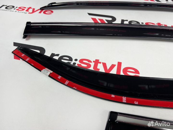 Дефлекторы окон Toyota Camry 50 S2163