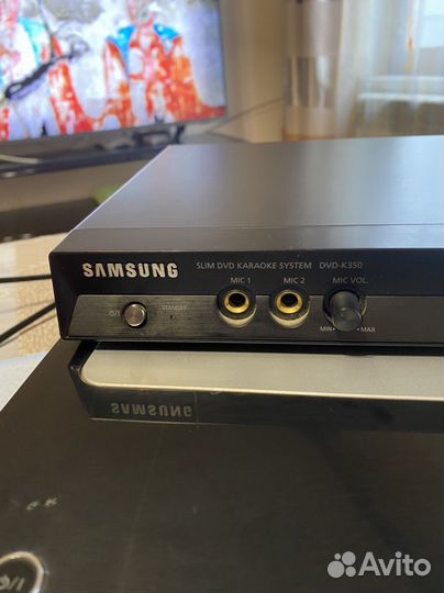 DVD караоке плеер samsung. DVD-К 350