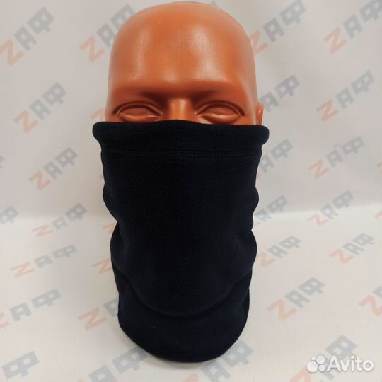 Снуд флисовый 27*23 см 11766, тёмно-синий