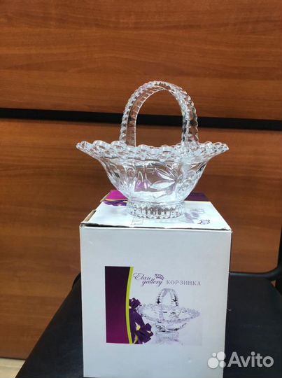 Ваза- конфетница новая