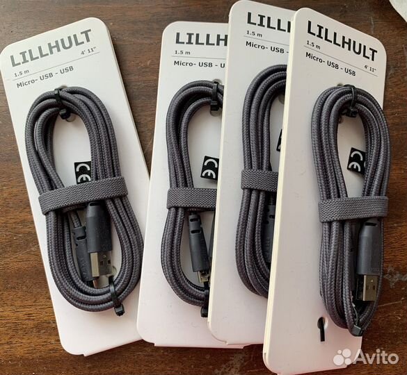 Lillhult micro USB A икеа зарядка кабель 1.5
