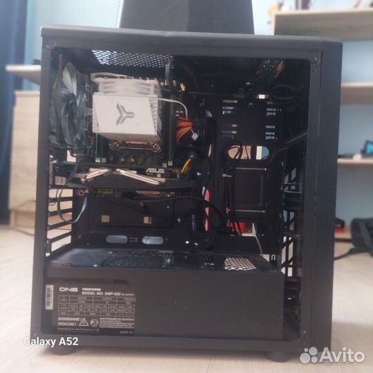 Игровой пк, монитор с пк