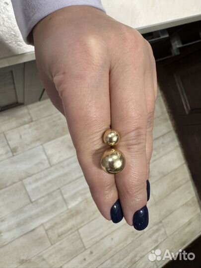 Золотые серьги