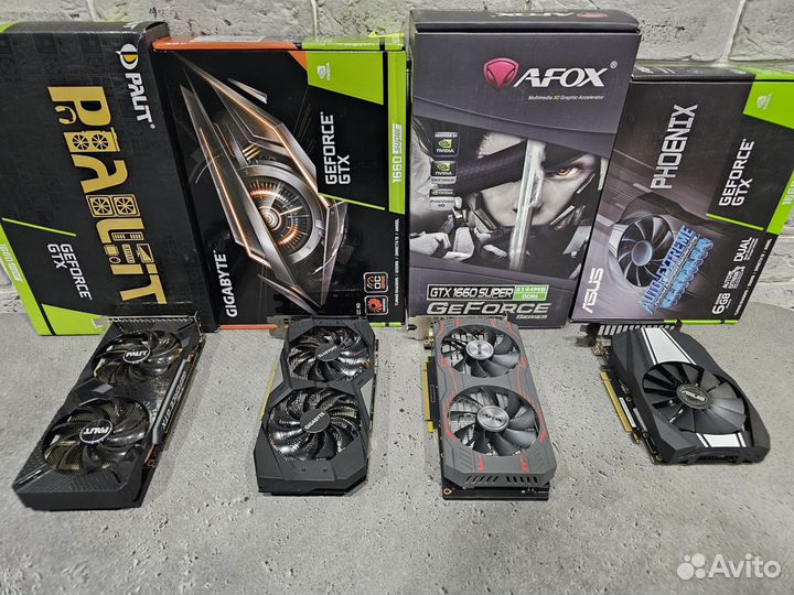 GTX 1660 super (разные)