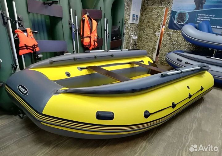 Лодка пвх Reef тритон 420fнд