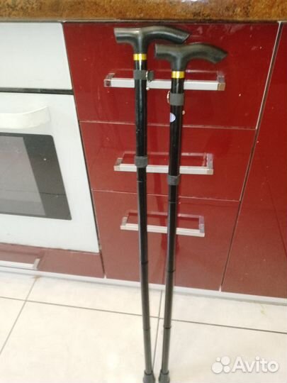 Трость опорная для пожилых людей складная
