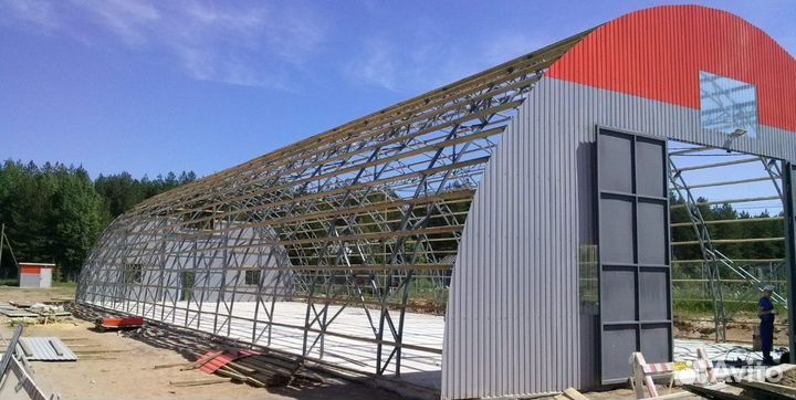 Быстровозводимые навесы, склады, ангары