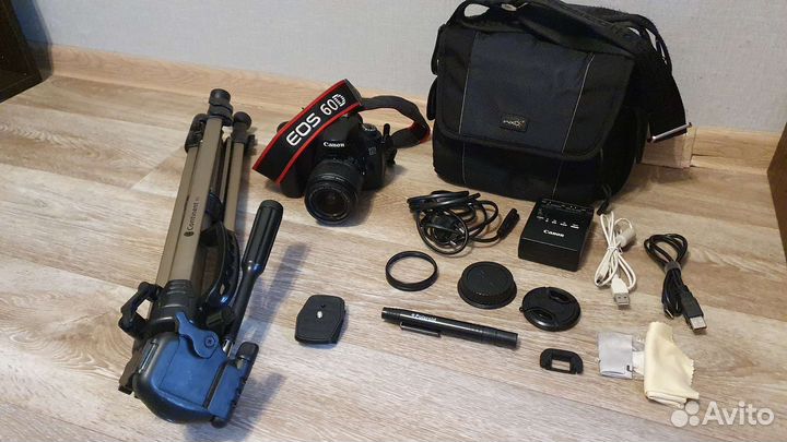 Фотоаппарат canon eos 60d с комплектом
