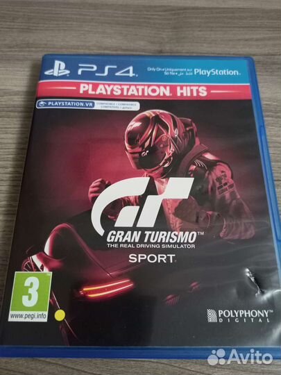 Игра для приставки PS4 Gran Turismo Sport гонки
