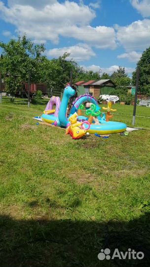 Детский надувной бассейн бу