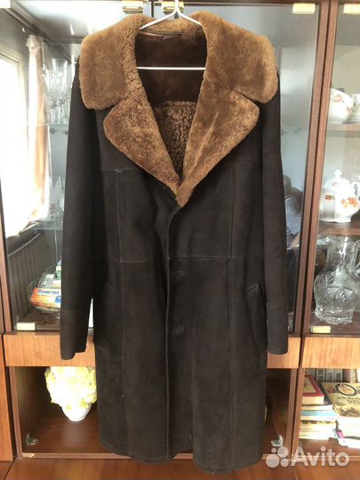 Дубленка натуральная мужская 48 50 размер
