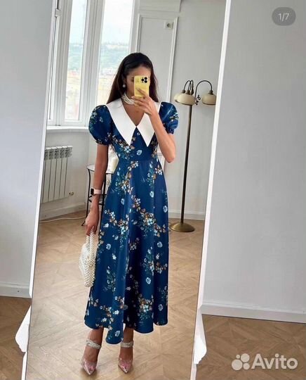 Платье длинное