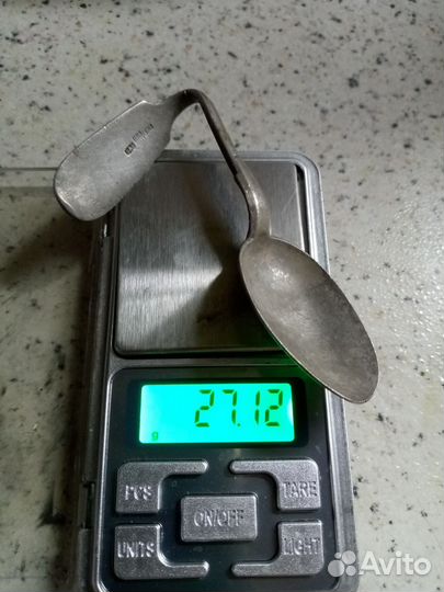 Ложка серебро 1875г. И. Е. 84 проба