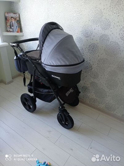 Коляска верди соник плюс 3в1