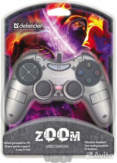 Геймпад Defender Zoom на PC