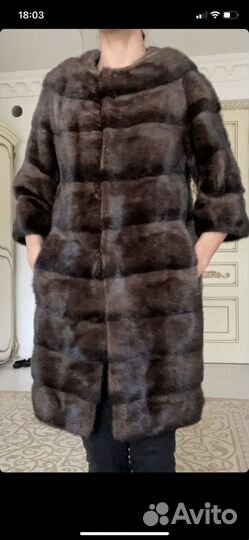 Шуба норковая