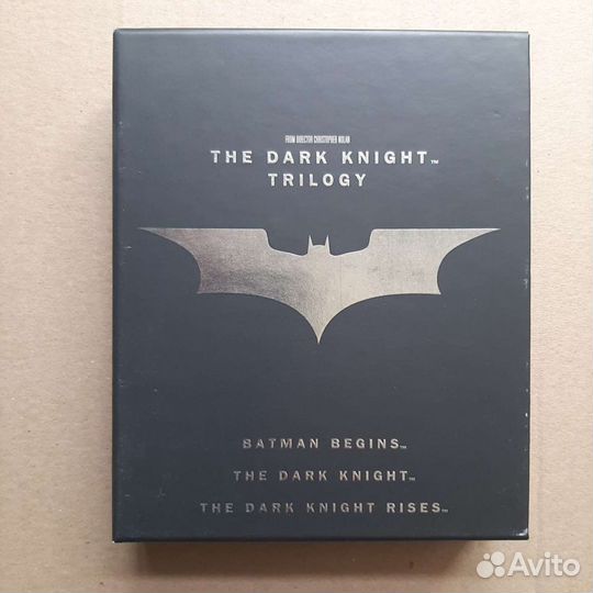 Тёмный рыцарь бокс от трилогии с буклетом (Пустой)