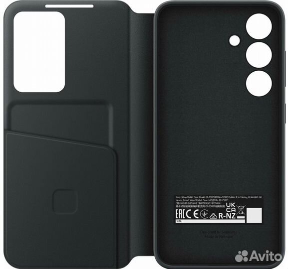 Чехол SMART View Wallet Case Galaxy S24 Plus Black