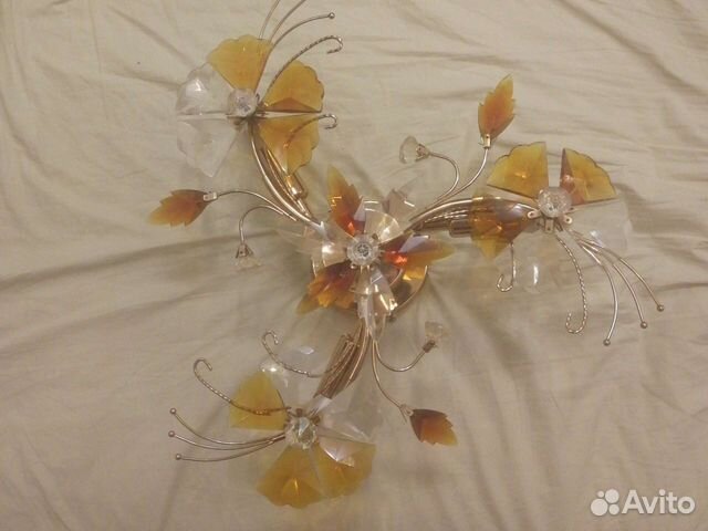 Люстра потолочная бу