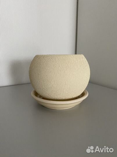 Горшок цветочный керамический «Шёлк»