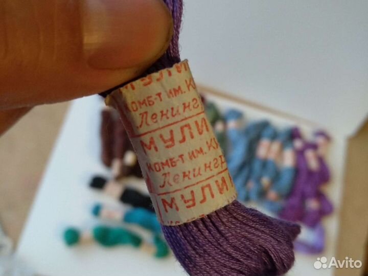 Нитки мулине