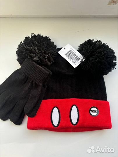 Шапка и перчатки Mickey