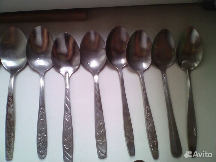 Вилки, ложки, ножи (нержавейка) СССР