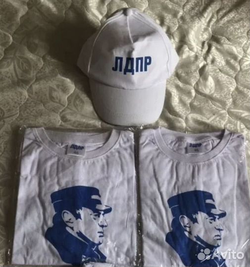 Футболка кепка лдпр