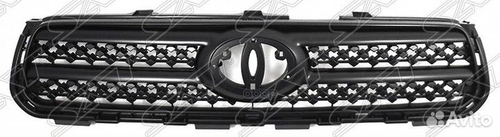 Решетка радиатора toyota RAV4 05-08 черная ST-T