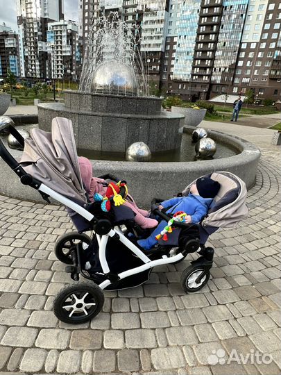 Коляска для двойни или погодок