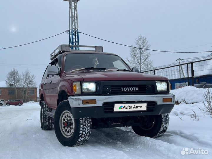 Toyota Hilux Surf 2.4 МТ, 1991, 300 000 км