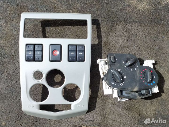 Управления отопителем Рено Логан