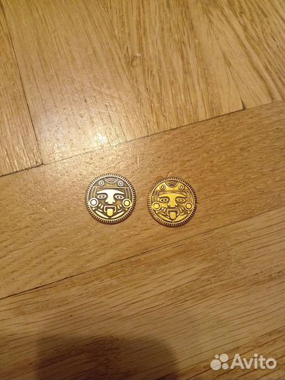 Монеты из пятёрочки 2 золотых бурруда