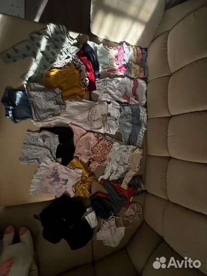 Детские вещи для девочки 68-74