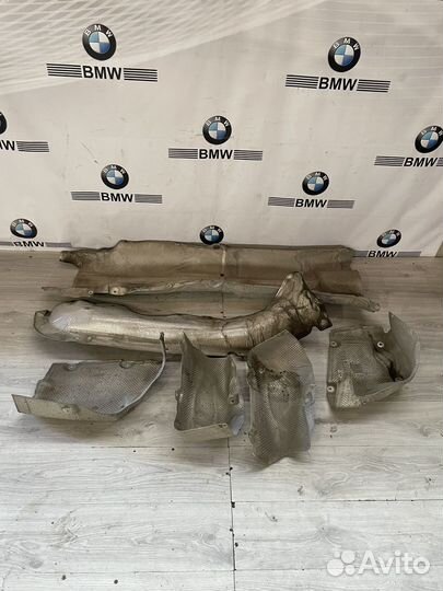 Теплоэкран/теплозащита днища BMW F06 N55B30A