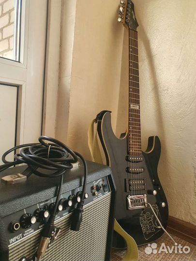 Электро гитара с комбиком