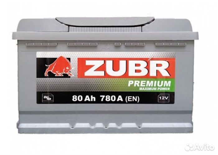 Аккумулятор для авто новый zubr premium 80.0