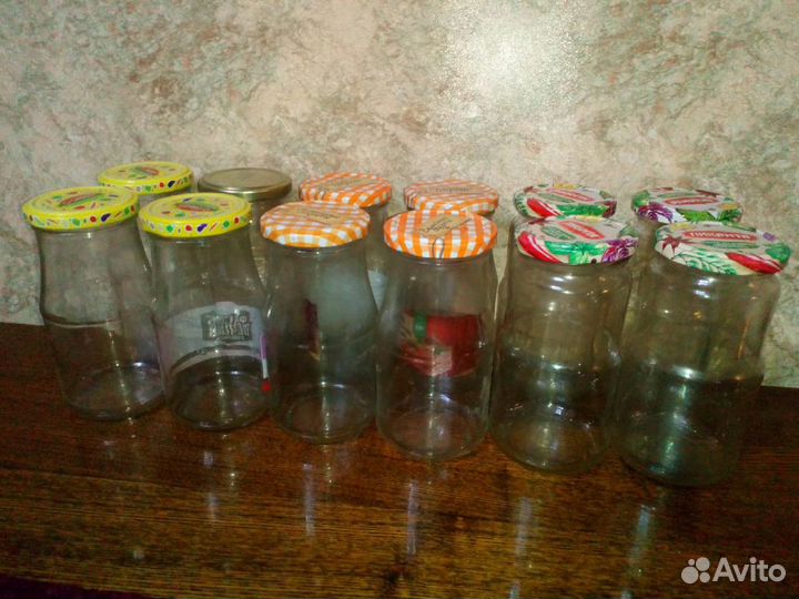 Банки в ассортименте