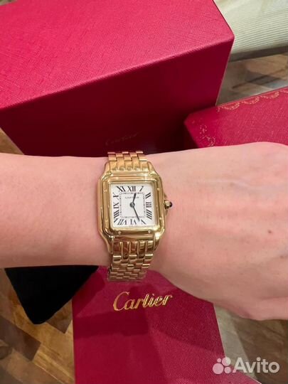 Часы cartier tank женские