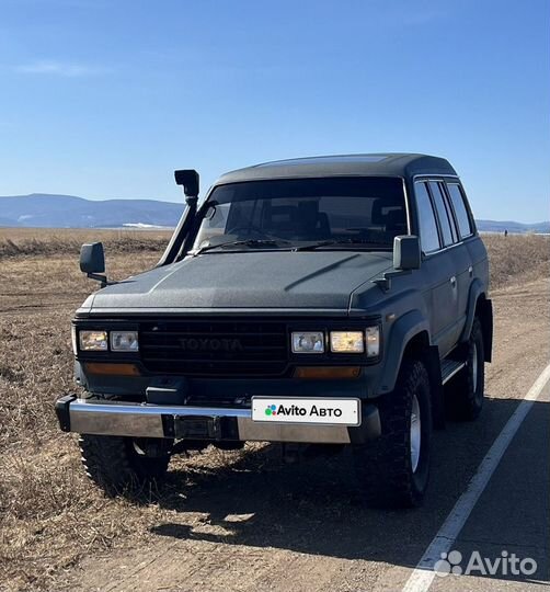 Toyota Land Cruiser 4.0 МТ, 1989, 240 000 км