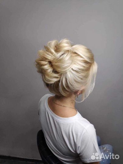 Прически, укладки, локоны,свадебный-вечерний образ