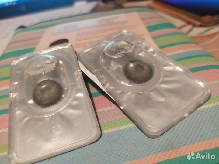 Цветные линзы серые