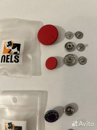 Клепки для одежды фирменные