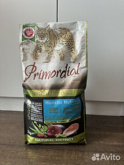 Корм для кошек Primordial