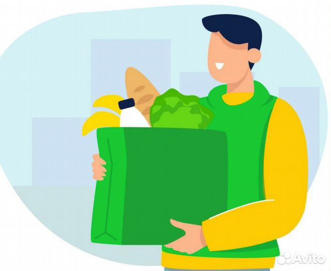 Пеший ку рьер-сборщик подработка