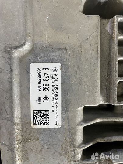 Bmw x3 2017 год блок управления