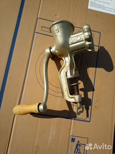 Мясорубка ручная СССР