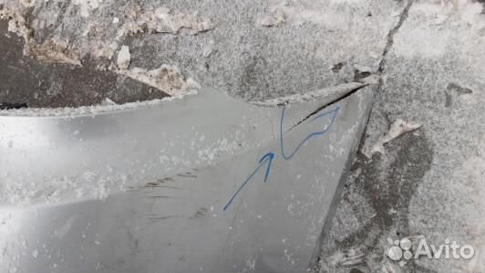 Бампер задний mercedes benz M-class W164 (GAD17HG01)