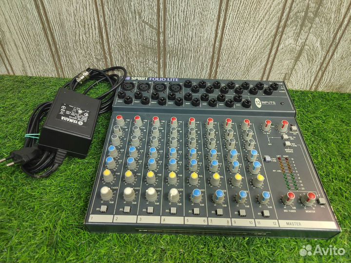 Микшерный пульт soundcraft spirit folio lite 12